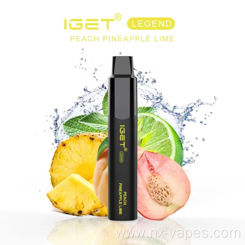 Original IGET LEGEND 4000puffs 12ML